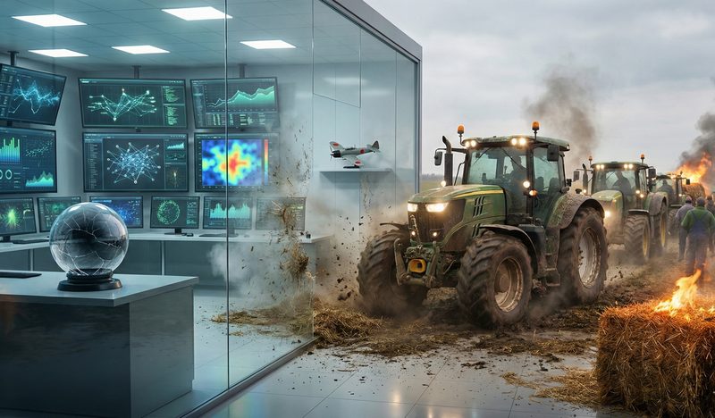 Analyse de la contestation des agriculteurs : la donnée en affaires publiques n’est pas une boule de cristal