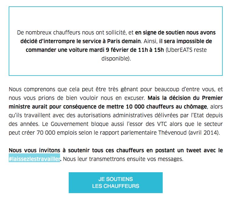Campagne #LaissezLesTravailler d’Uber France : une mobilisation populaire ou un astroturfing ?