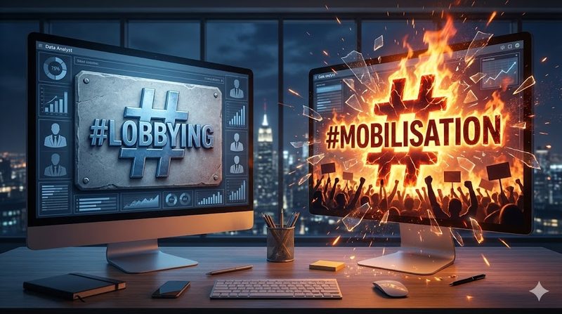 Lobbying and hashtags: how to structure hashtags for the purposes pursued?